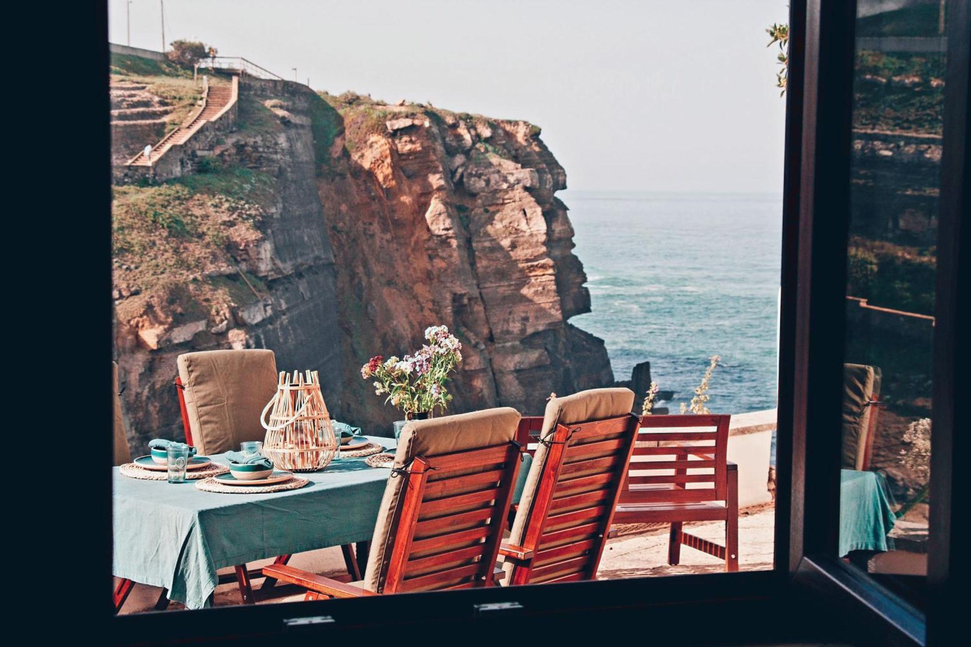 Um Lugar Ao Sol Beach House Azenhas Do Mar ซินตรา ภายนอก รูปภาพ